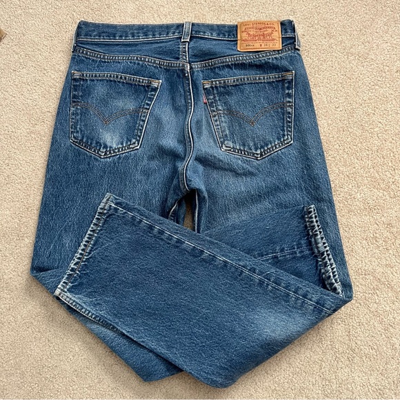 Vintage 1996 Levi’s 501xx Original Fit Jeans Wallet Marking USA / Size 34 - Picture 2 of 10